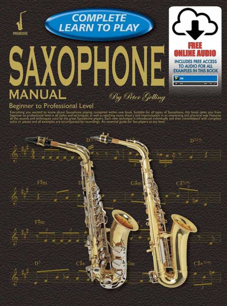 Progressive Complete Learn To Play Saxophone