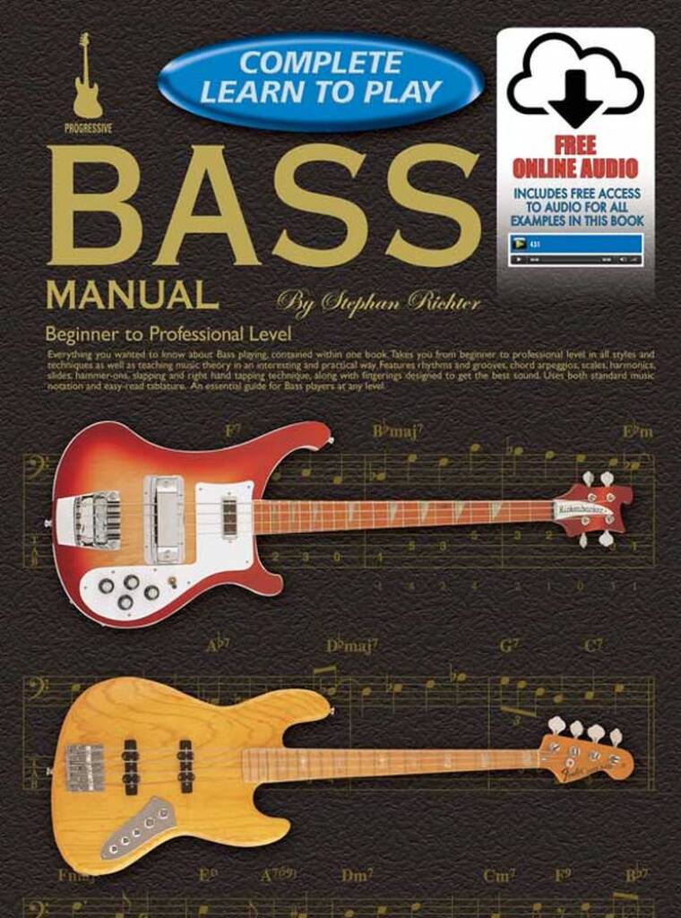 Progressive Complete Learn To Play Bass Manual