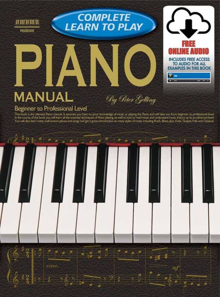 Progressive Complete Learn To Play Piano Manual