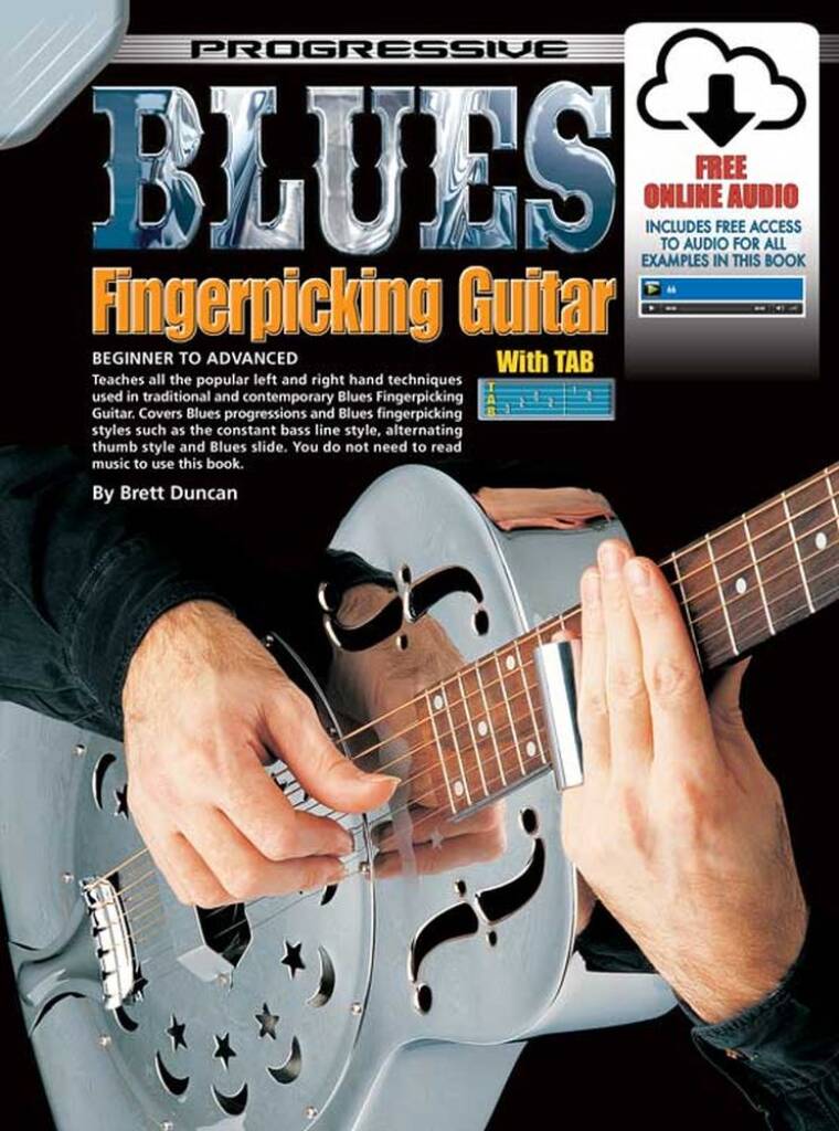Progressive Blues Fingerpicking Guitar