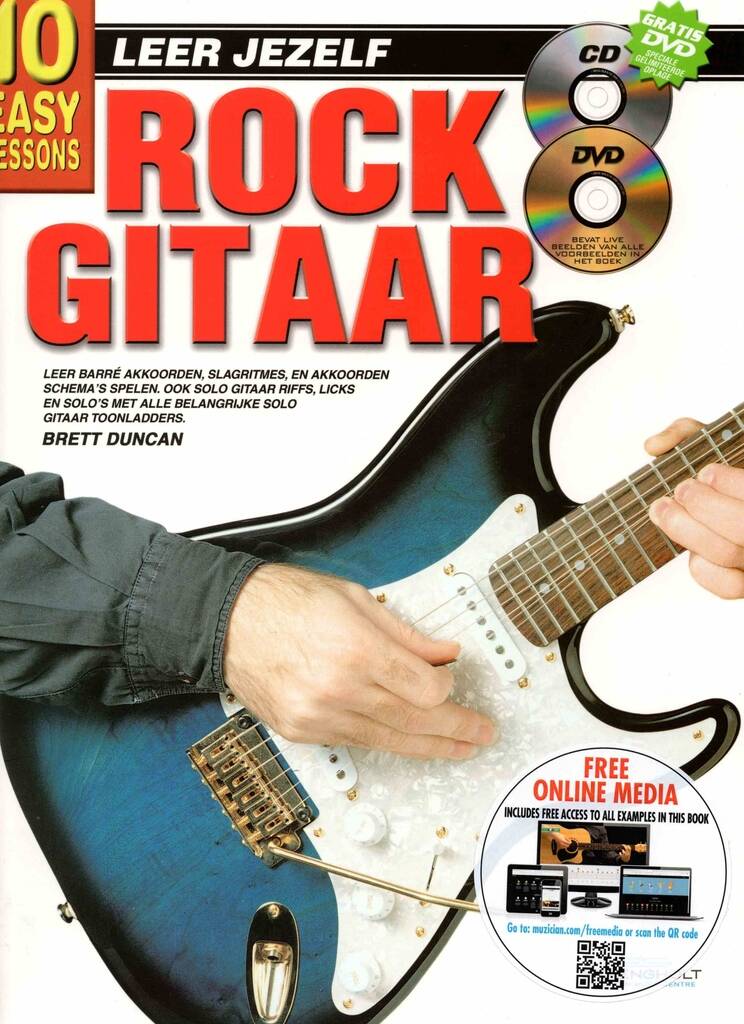 10 Easy Lessons Leer Jezelf Rock Gitaar
