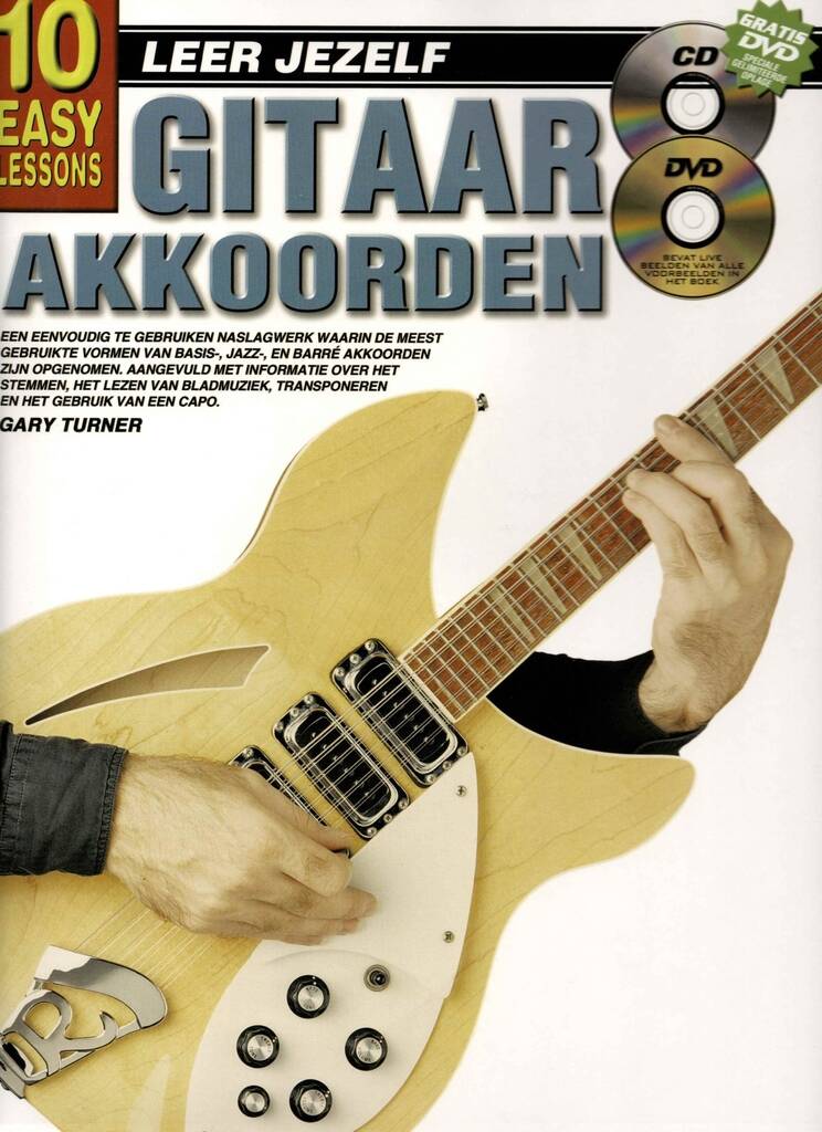 10 Easy Lessons Leer Jezelf Gitaar Akkoorden