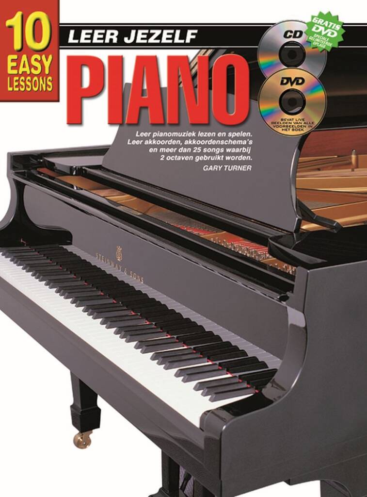 10 Easy Lessons Leer Jezelf Piano