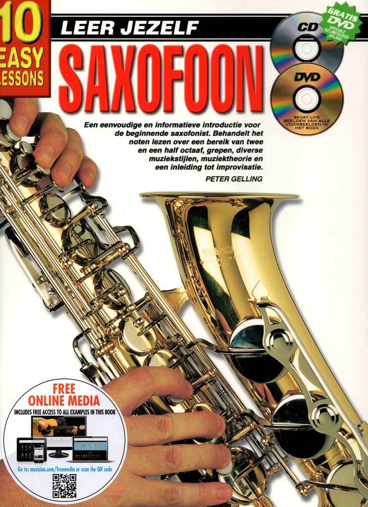 10 Easy Lessons Leer Jezelf Saxophone