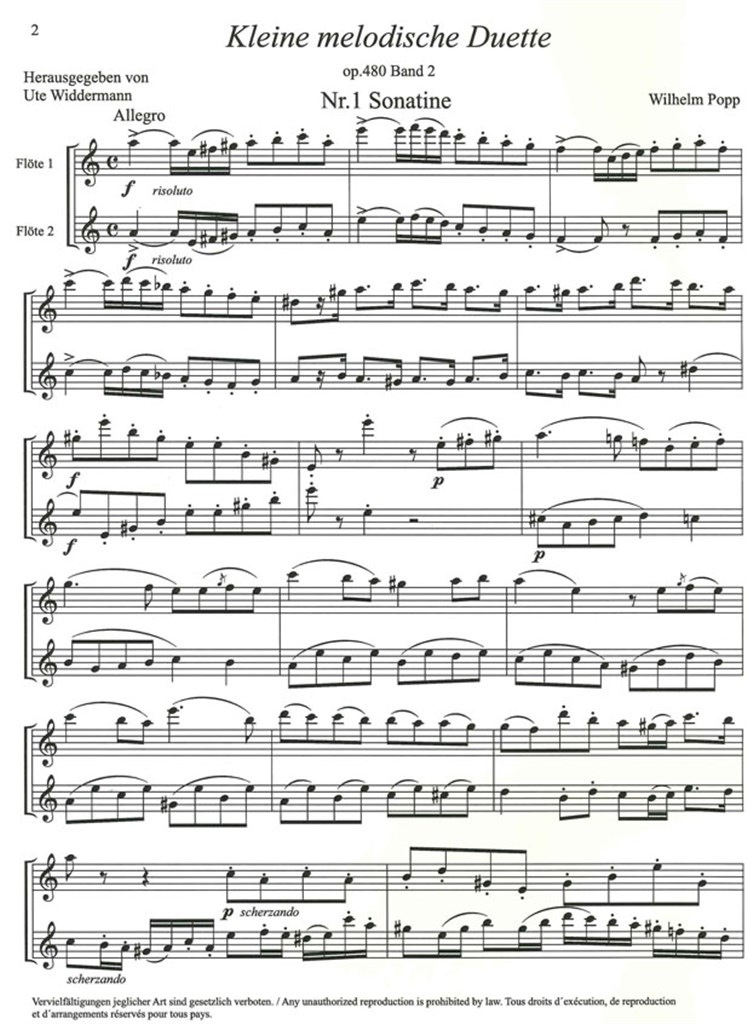 Kleine Melodische Duetten 2