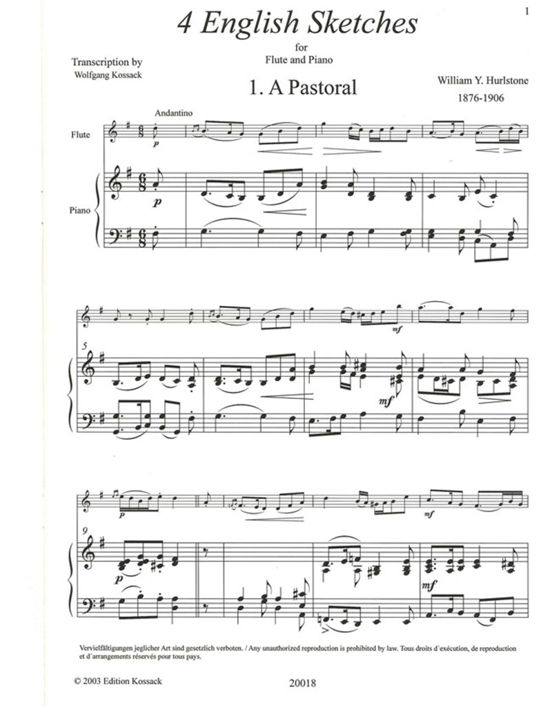 4 English Sketches