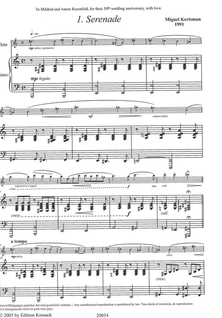 4 Choros & Lullabies