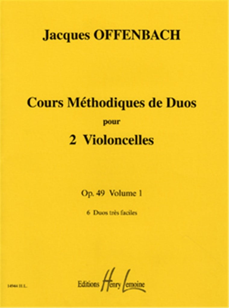 Cours méthodique de duos Op.49 Vol.1