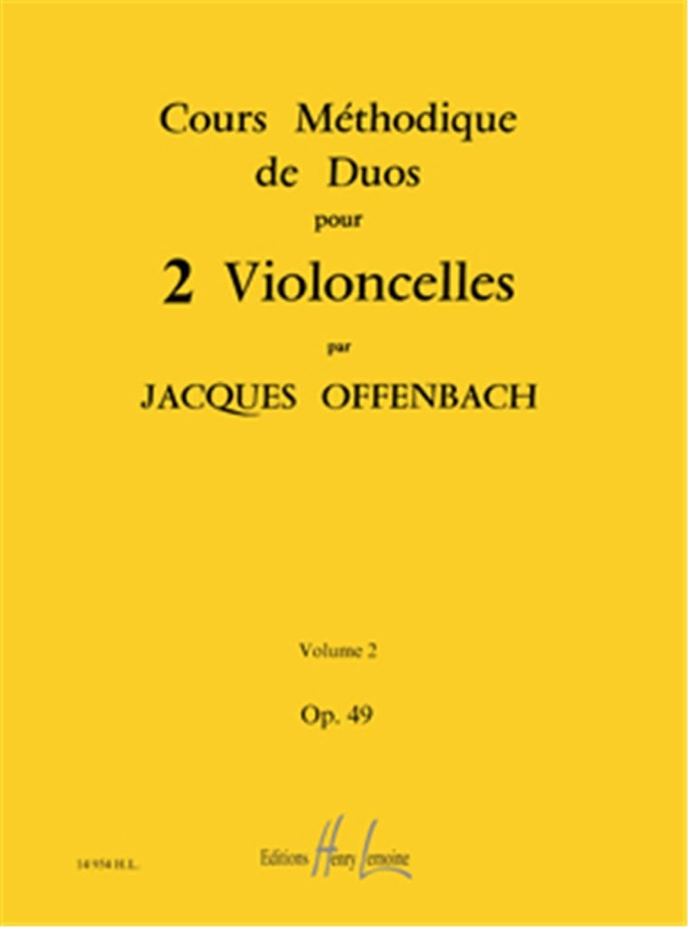 Cours méthodique de duos Op.49 Vol.2