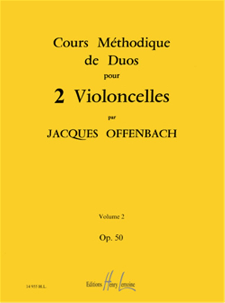 Cours méthodique de duos Op.50 Vol.2