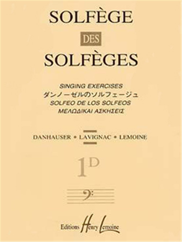 Solfege De Solfeges 1D
