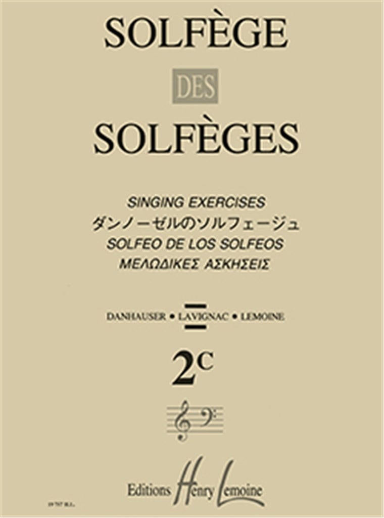 Solfege De Solfeges 2C