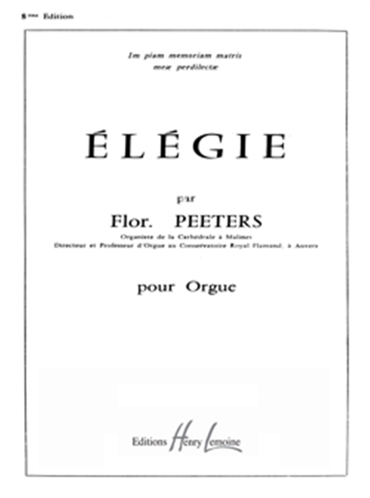 Elégie Op.38