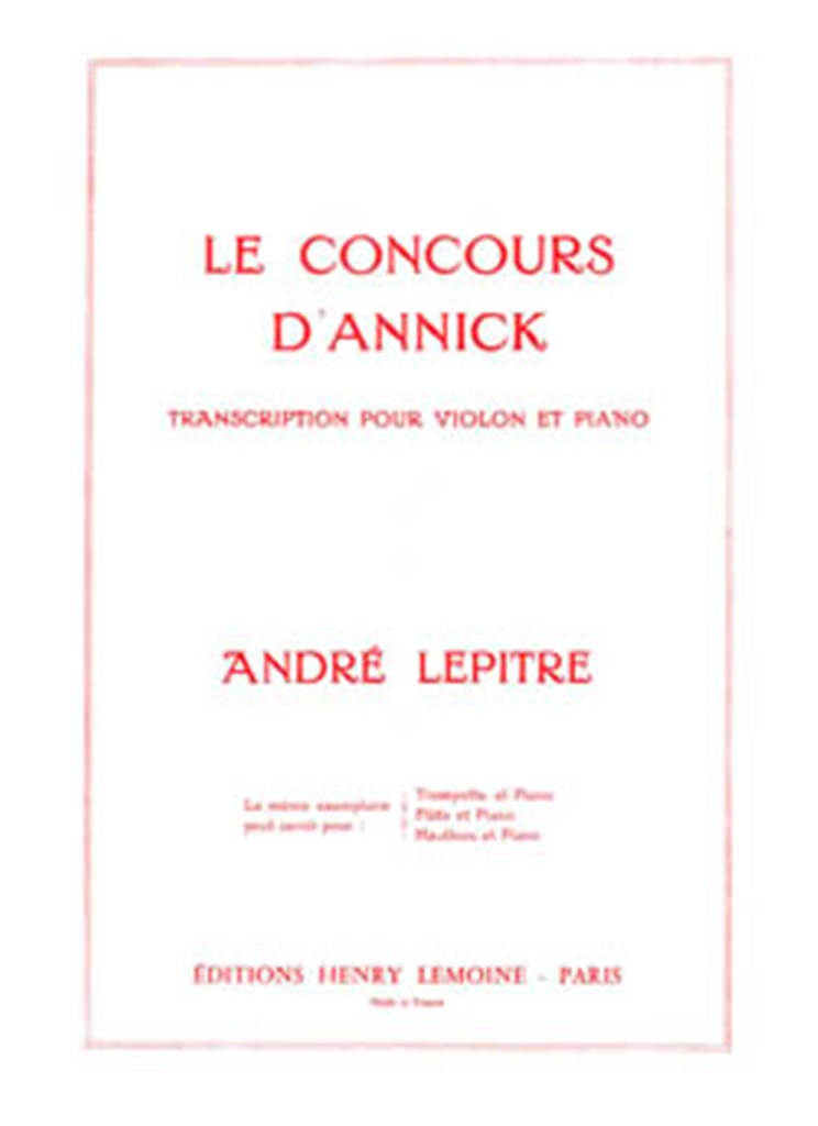 Concours d'Annick
