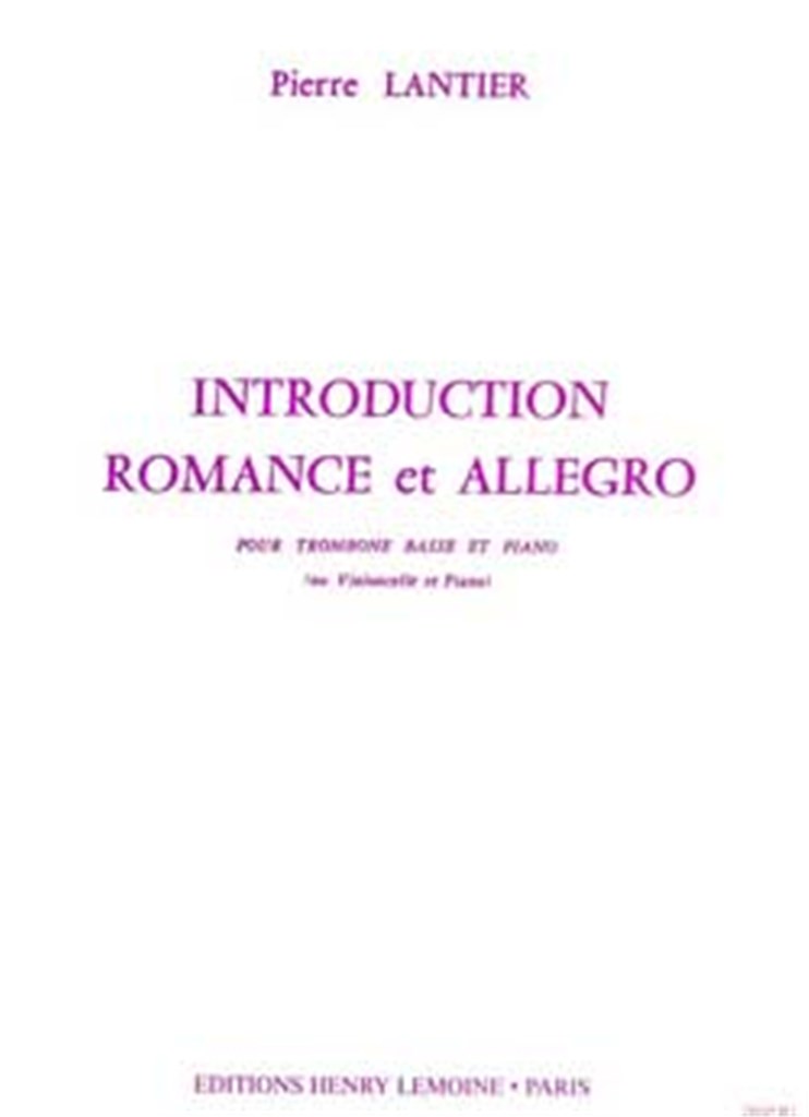 Introduction, romance et allegro