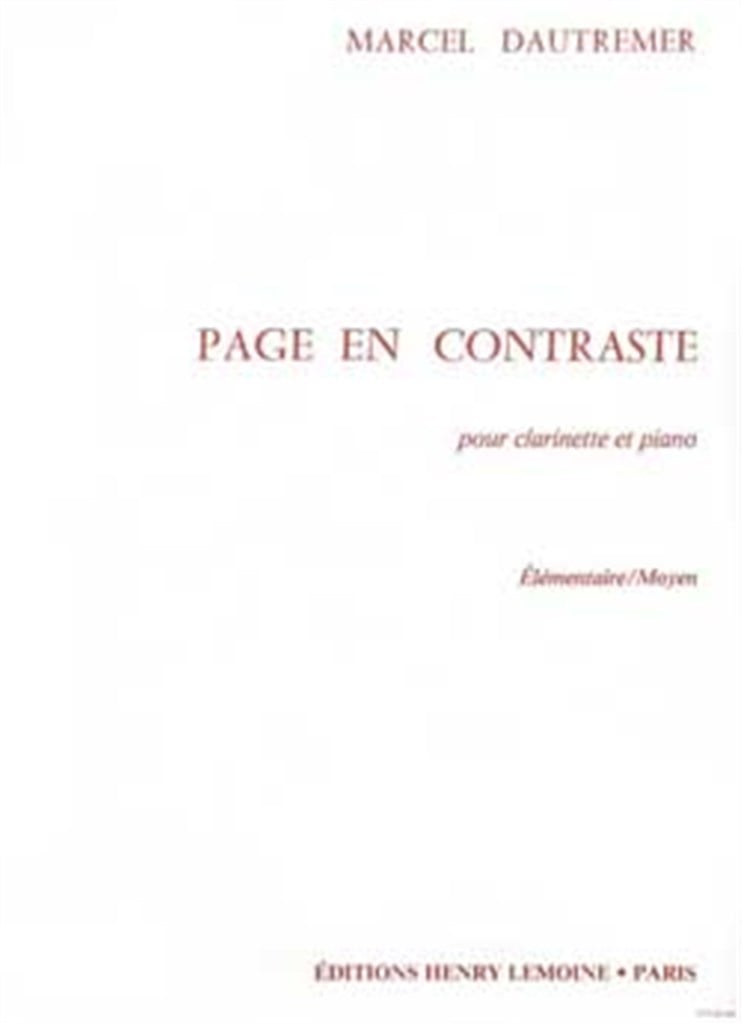 Page en contraste