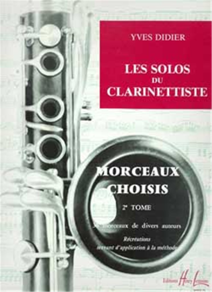 Les solos du clarinettiste Vol.2