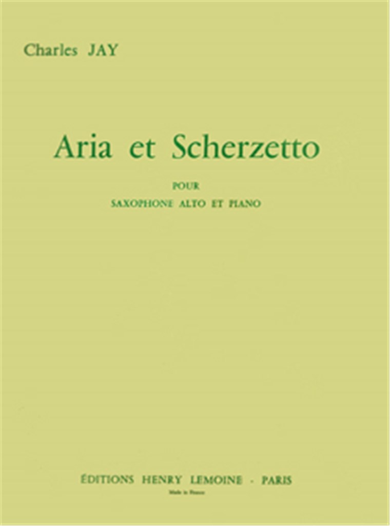 Aria et Scherzetto