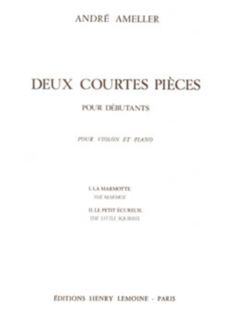 Courtes pièces (2)