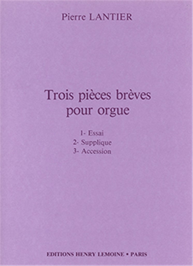 Pièces brèves (3)