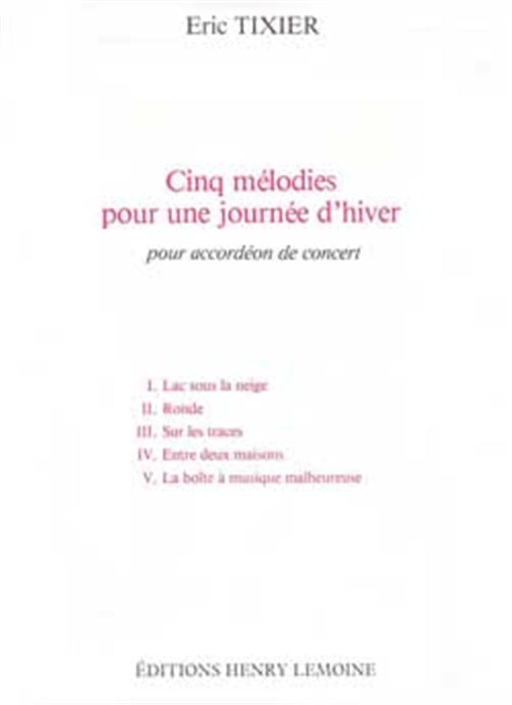 Mélodies pour une journée d'hiver (5)