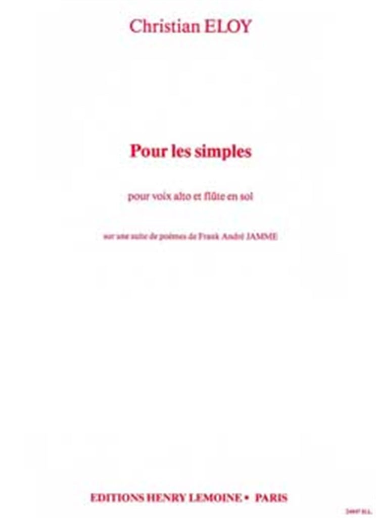 Pour les Simples