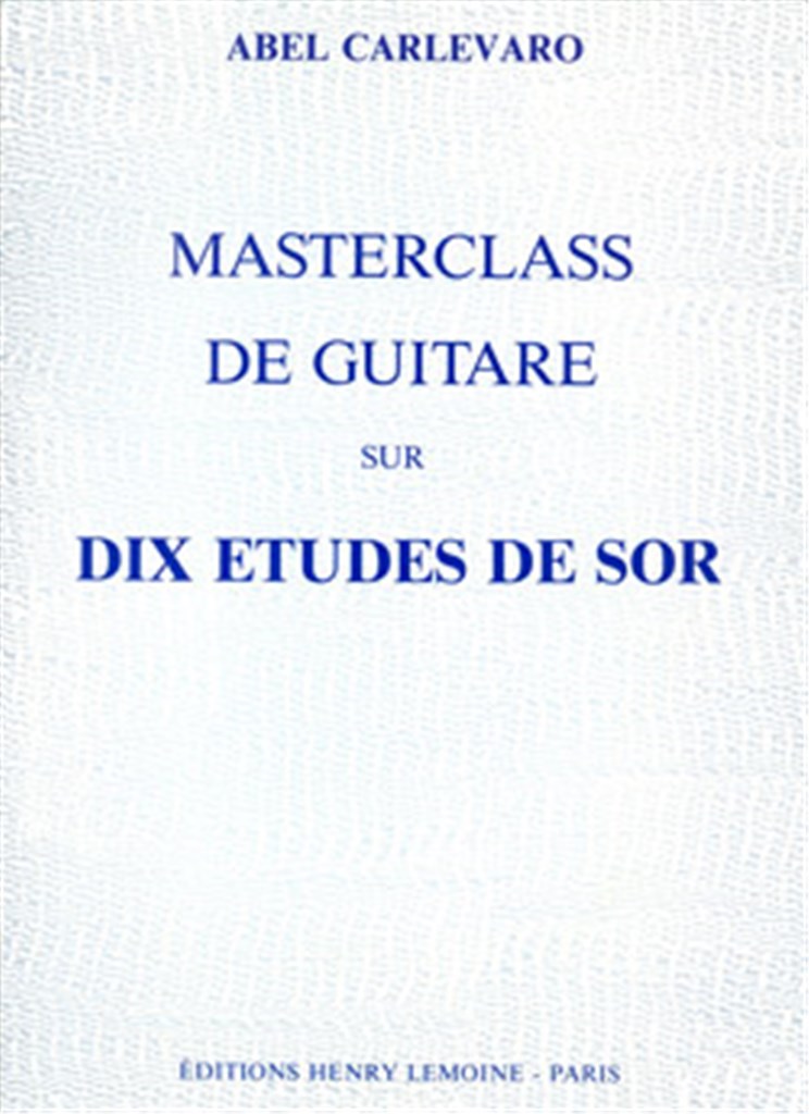 Etudes(10) Git. (Carlevaro