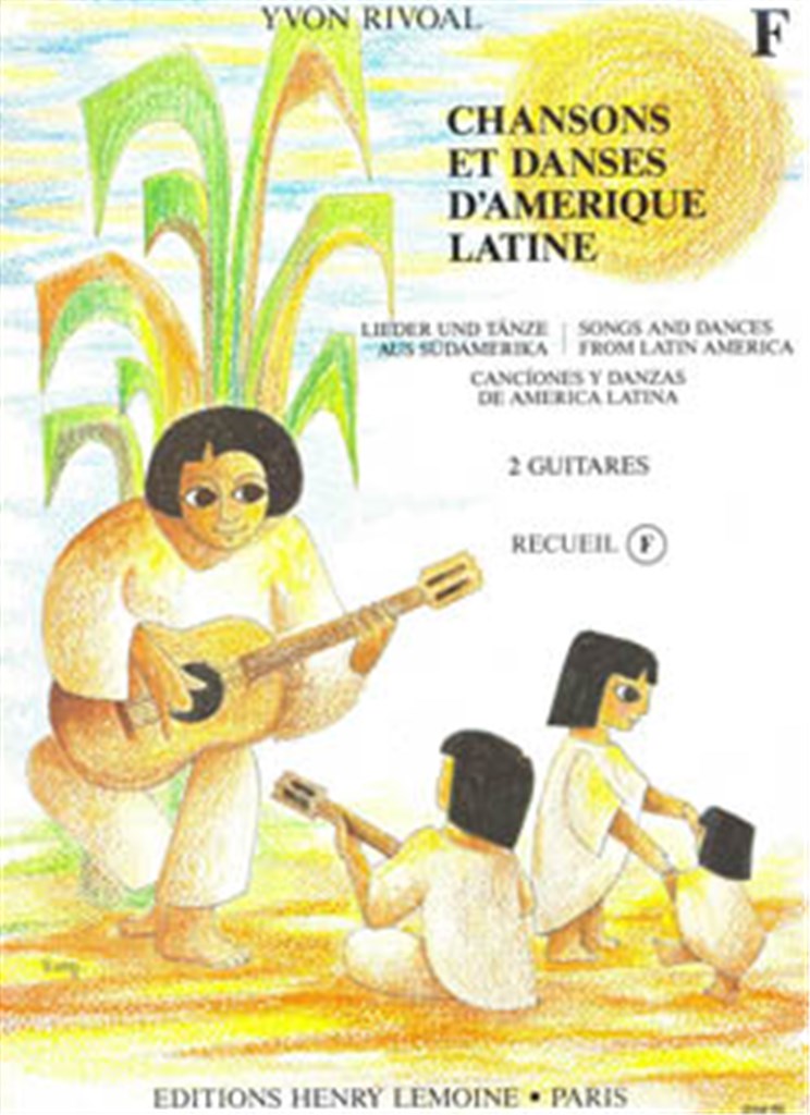 Chansons et danses d'Amérique latine Vol.F
