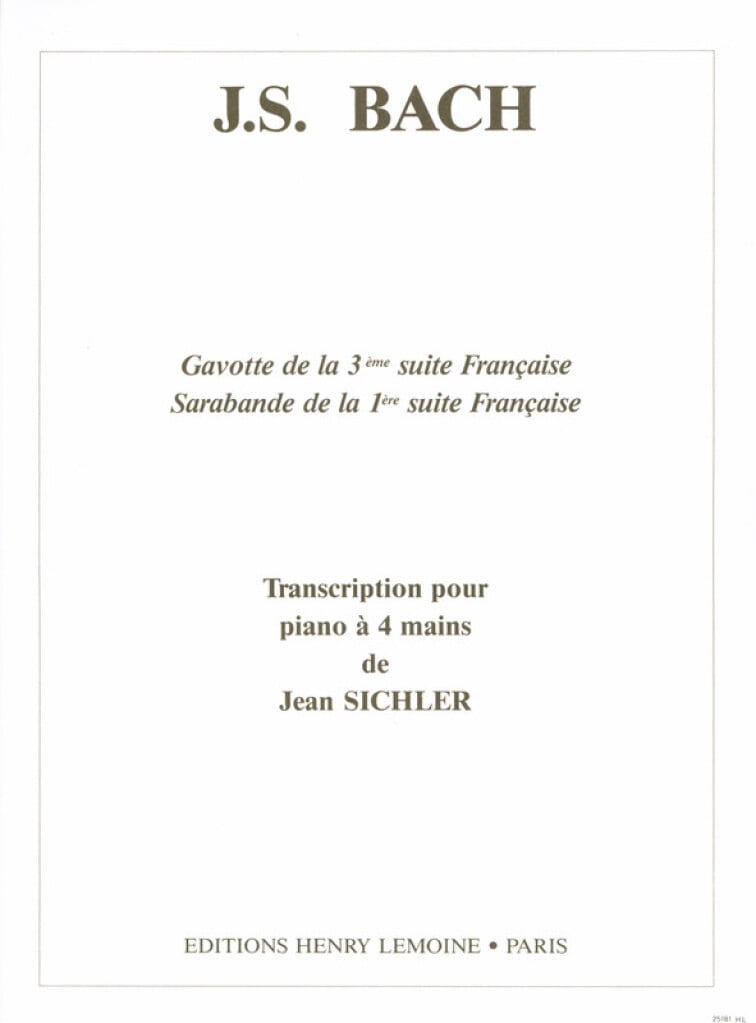 Sarabande et Gavotte