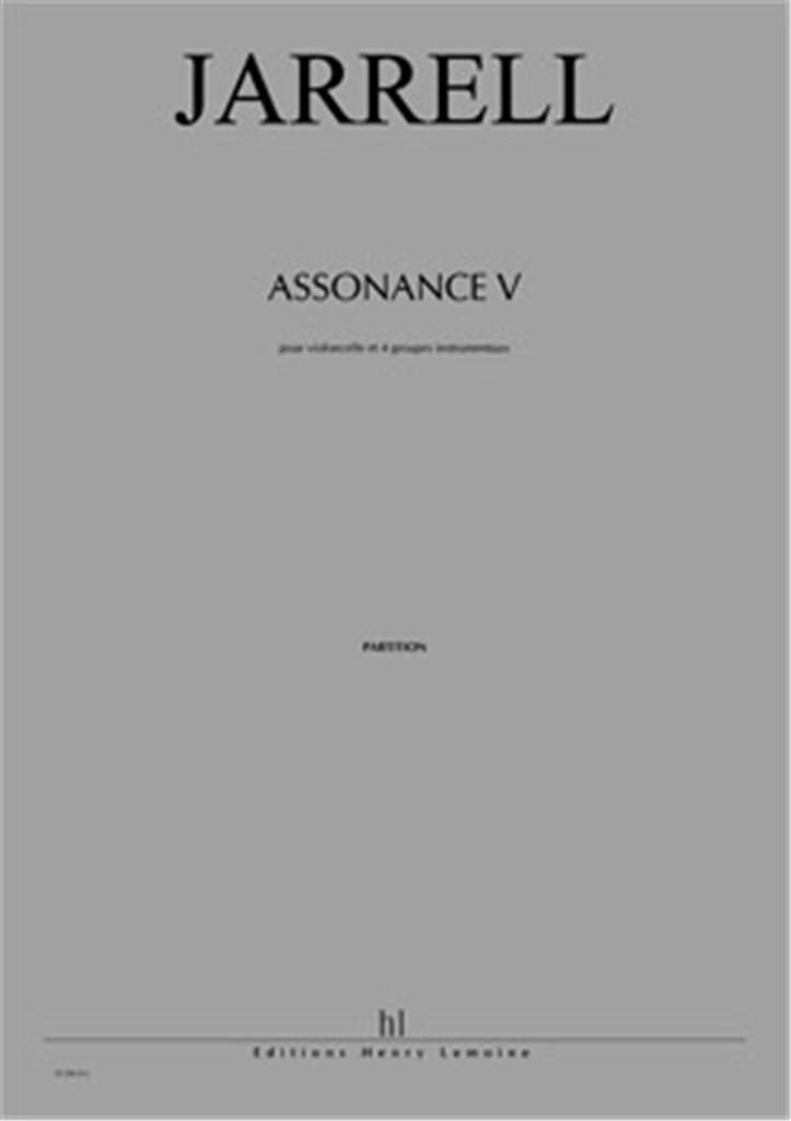 Assonance V (chaque jour n'est qu'une trêve...)