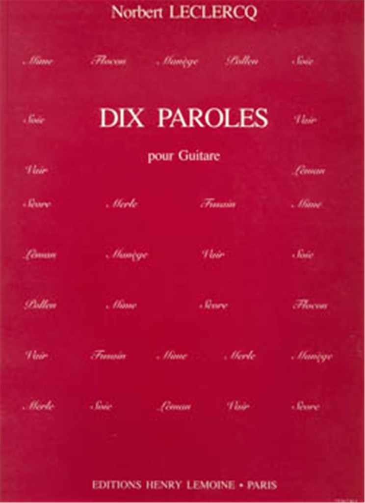 Paroles (10)