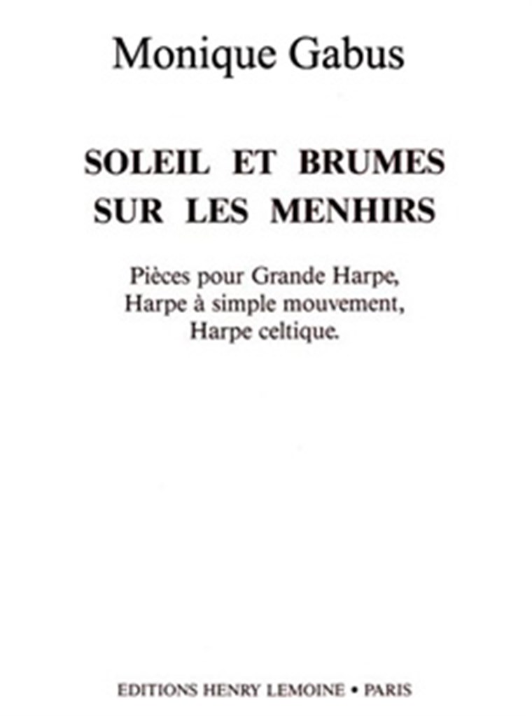 Soleil et brumes sur menhirs