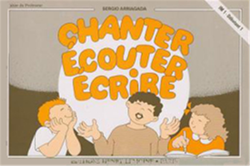Chanter, écouter, écrire - professeur