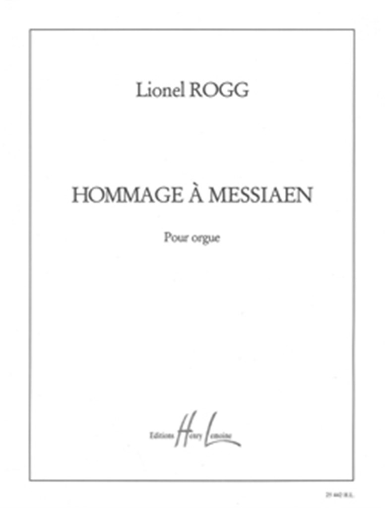 Hommage à Messiaen