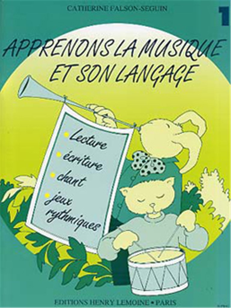 Apprenons la musique et son language Vol.1