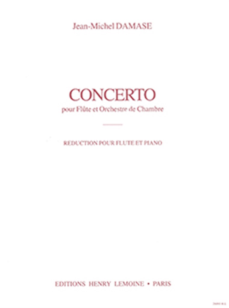 Concerto pour flûte et orchestre de chambre