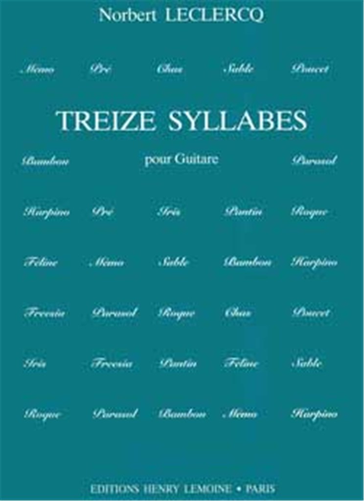Syllabes (13)