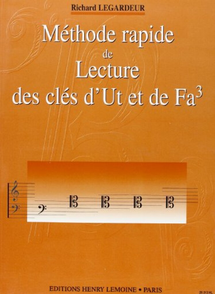 Méthode rapide de lecture des clés