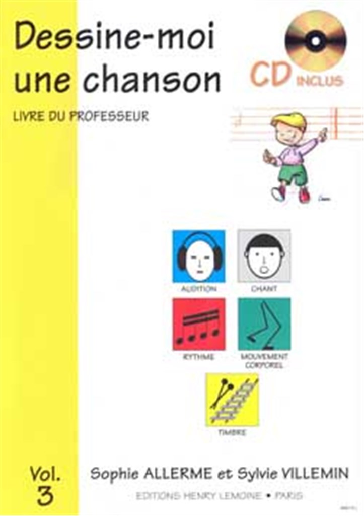 Dessine-moi une chanson Vol.3 professeur