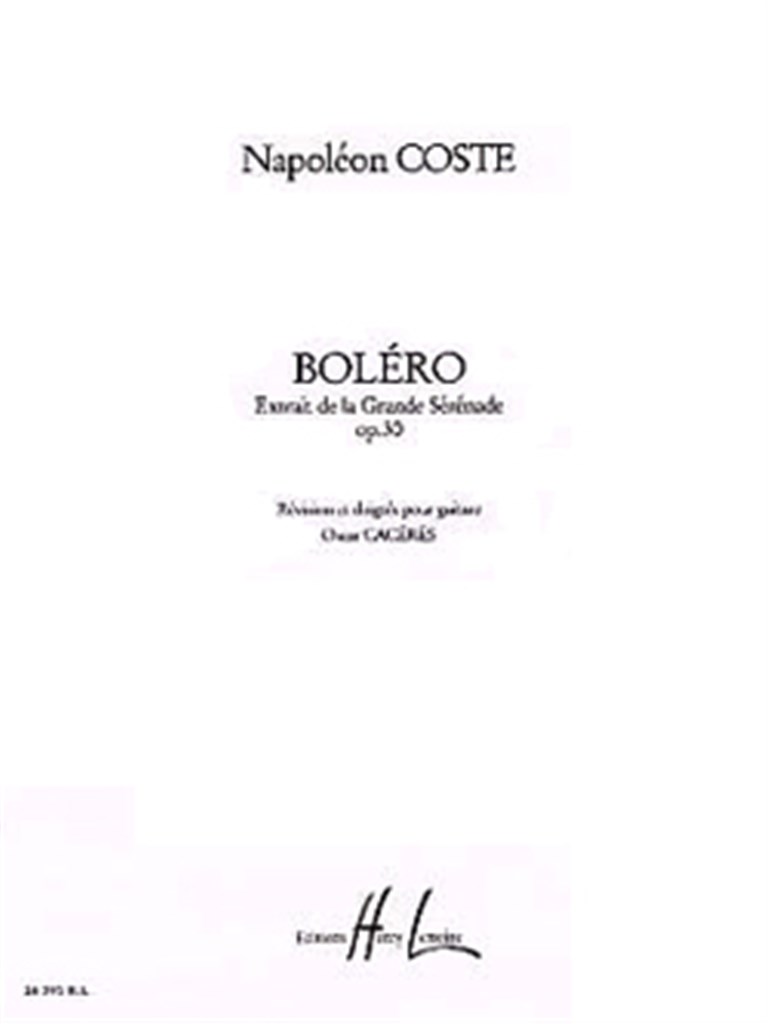 Boléro Op.30