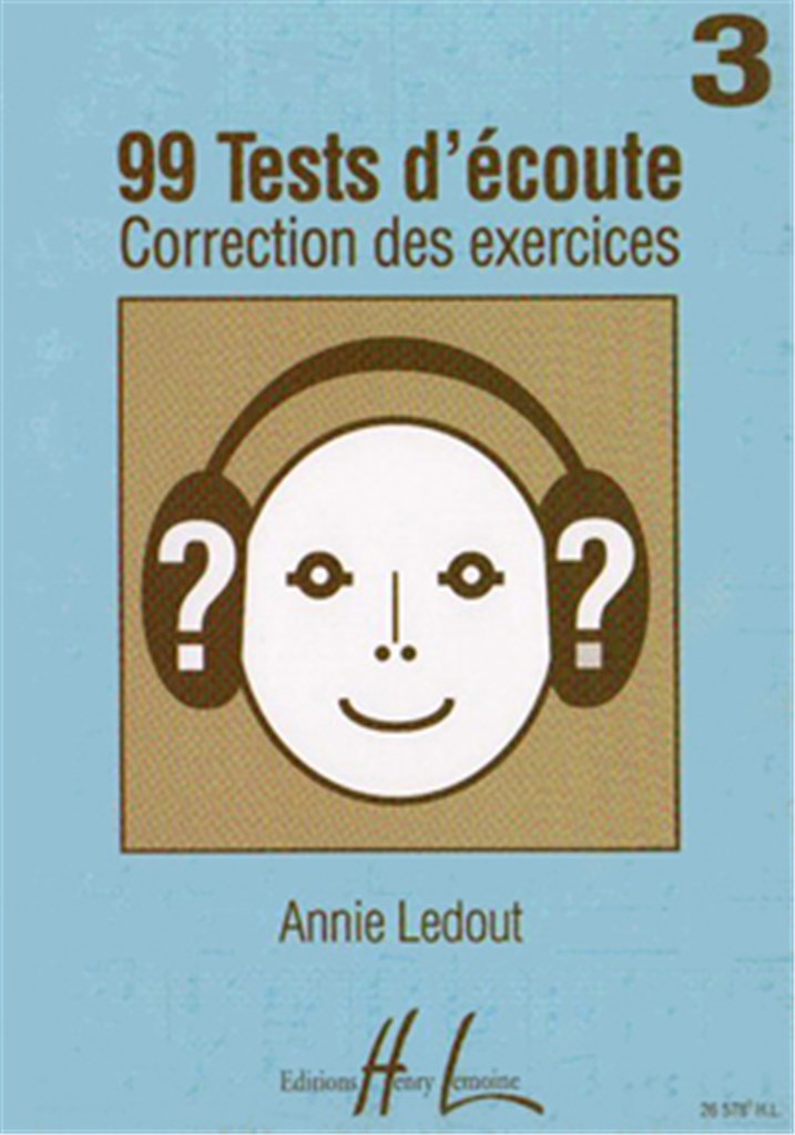 99 Tests d'Ecoute Vol.3 corrigés