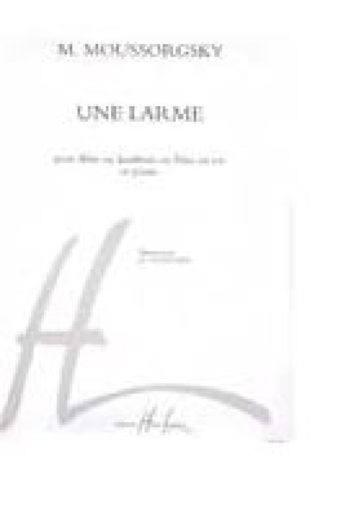 Une larme