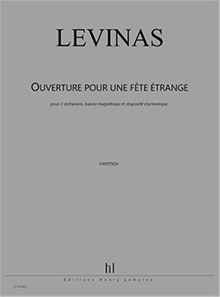 Ouverture pour une fête étrange