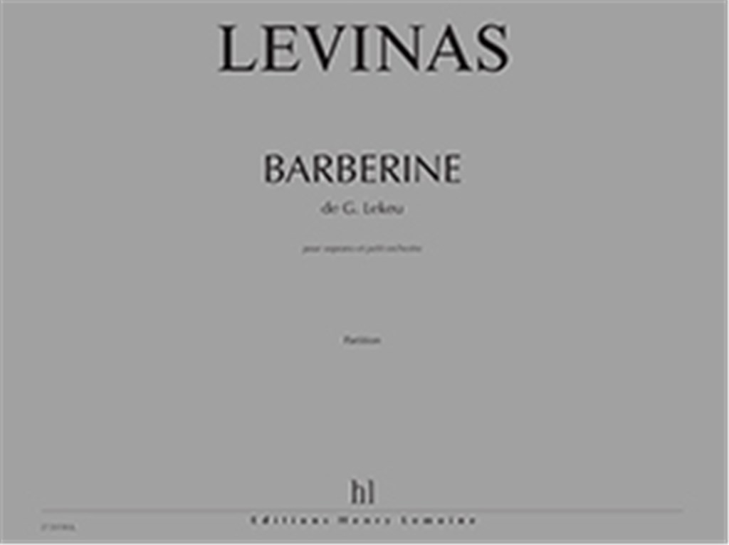 Barberine de Guillaume Lekeu
