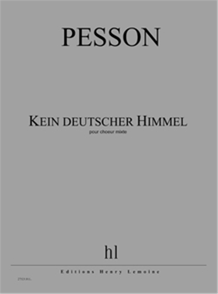 Kein deutscher Himmel
