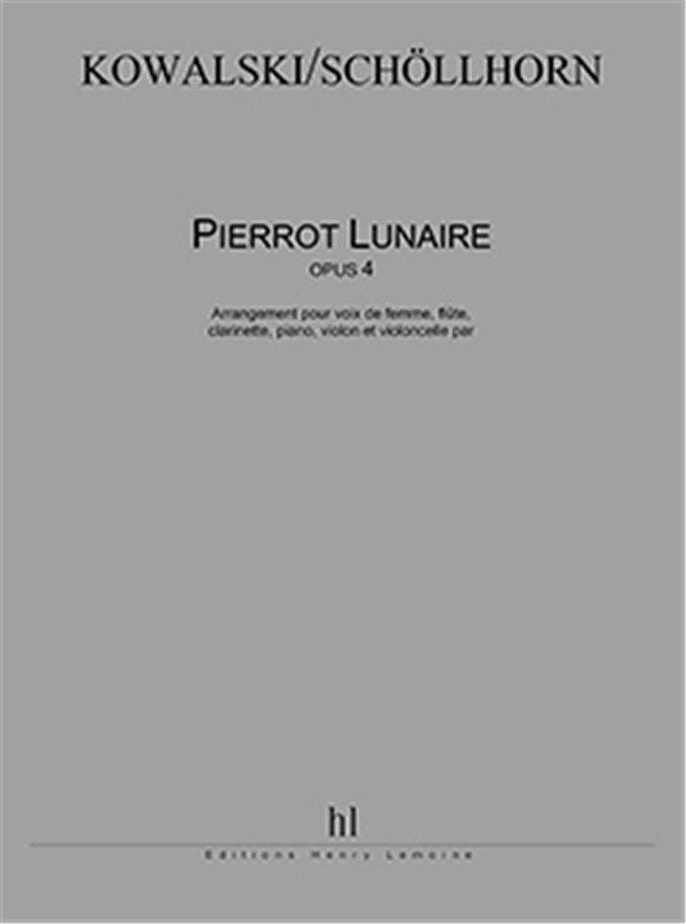 Pierrot Lunaire (Max Kowalski)