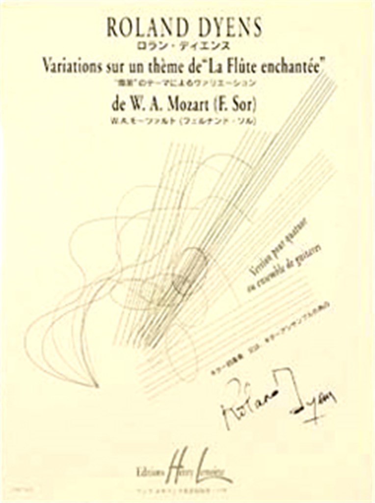 Variations sur un thème de F. Sor