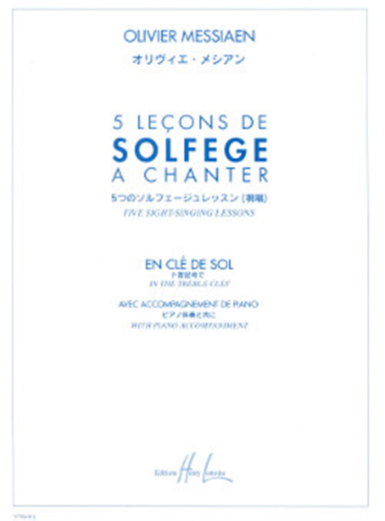 Leçons de solfège (5)