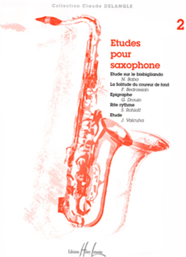 Etudes pour saxophone Vol.2