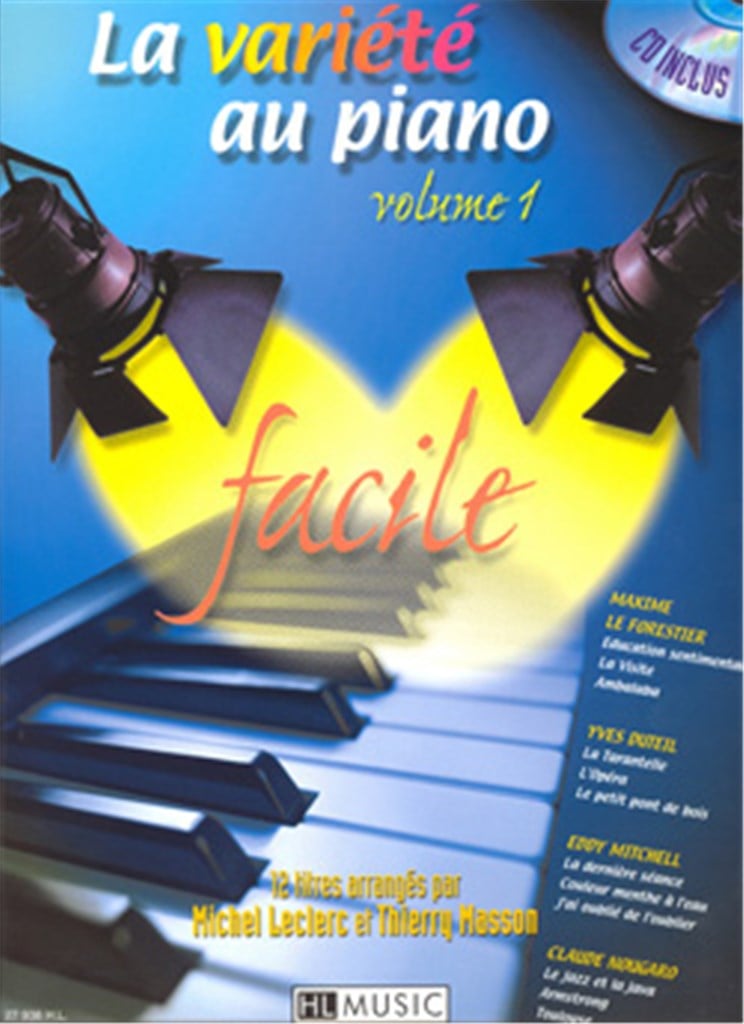 La variété au piano Vol.1